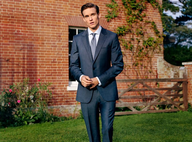 Gieves & Hawkes Navy Suit
