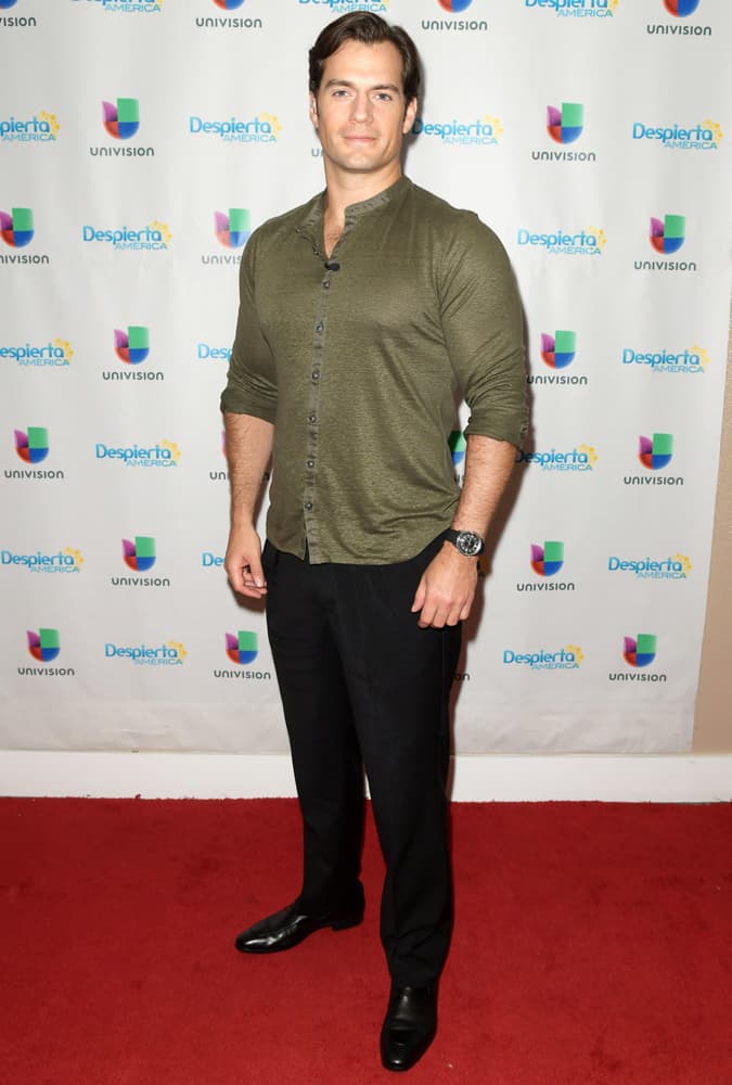 Henry Cavill Despierta America TV show, Miami