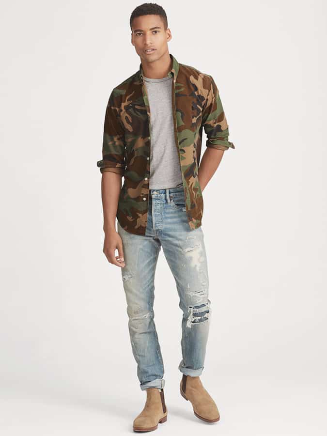 Ralph Lauren Camouflage Shirt