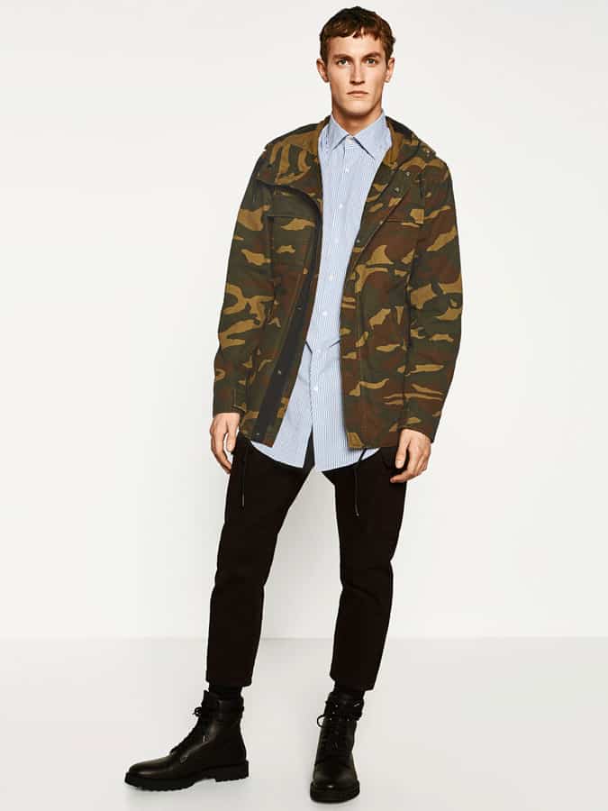 Zara Camo Jacket