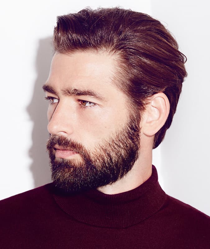 man with a beard