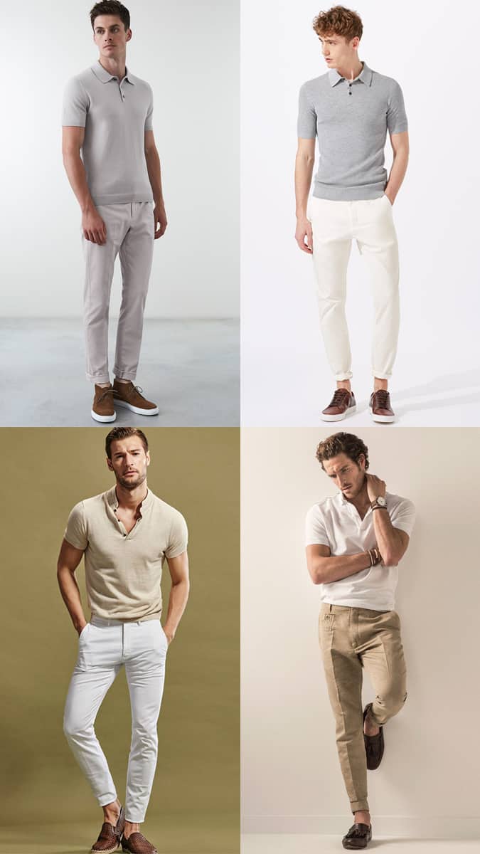 How To Wear Tonal Polo Shirts