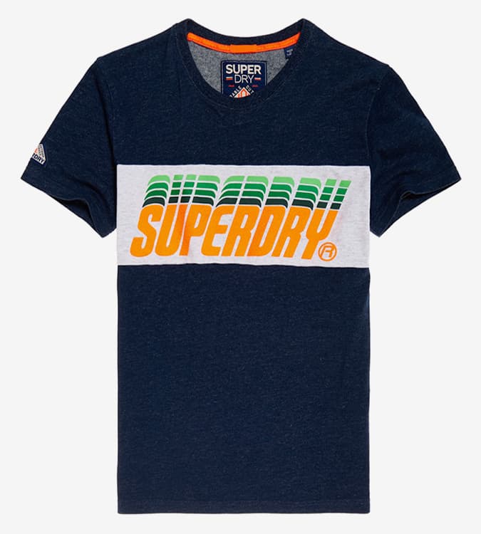 Triple Drop Pop Panel T-Shirt