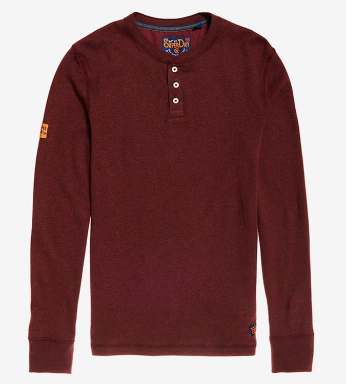 Prospector Grandad Long Sleeve Top