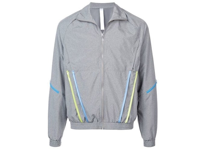 COTTWEILER stripped pockets wind breaker