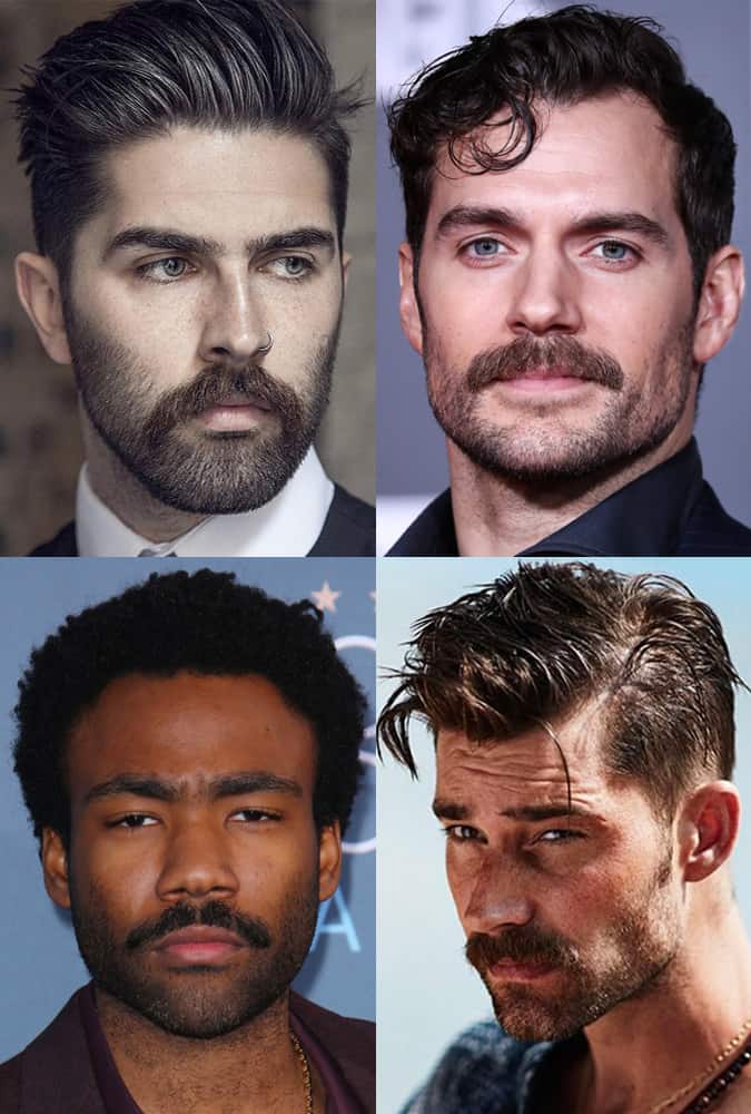 Men with moustaches