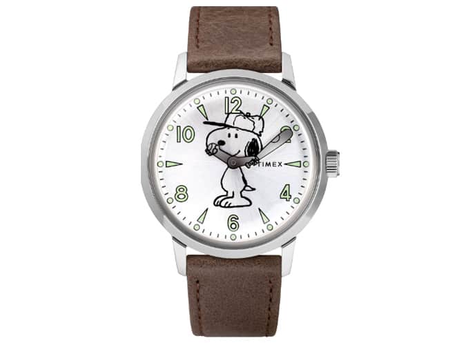 Timex Welton Vintage Snoopy Watch