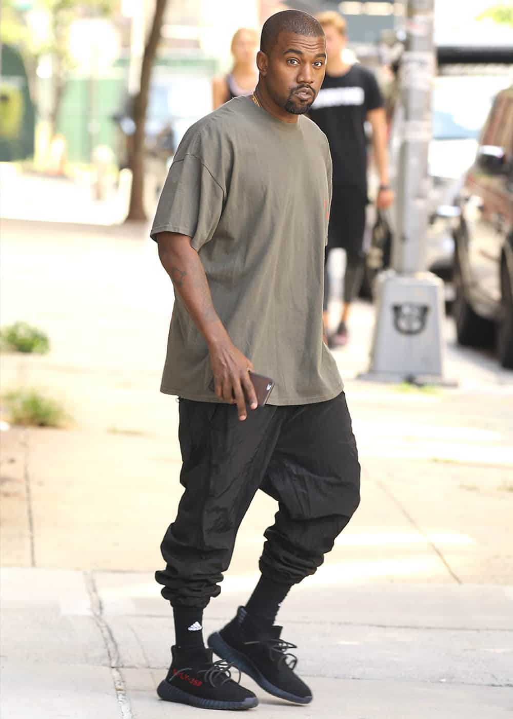 Kanye West in Yeezy