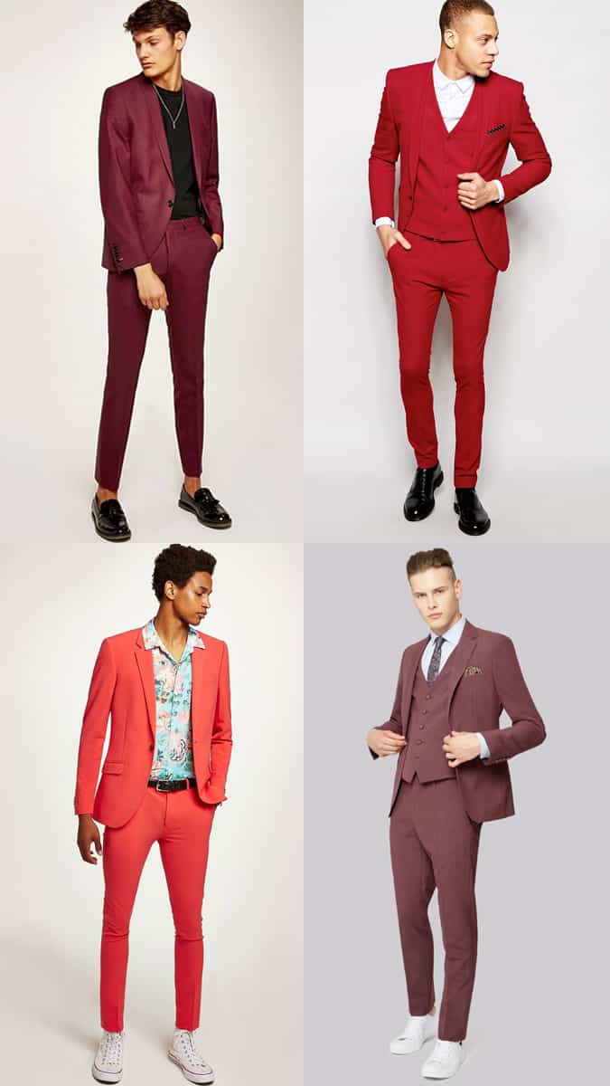 How To Wear A Red Suit