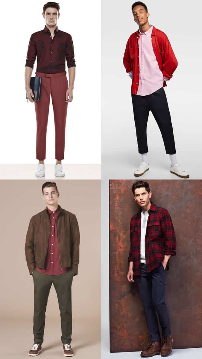 How To Wear A Red Shirt