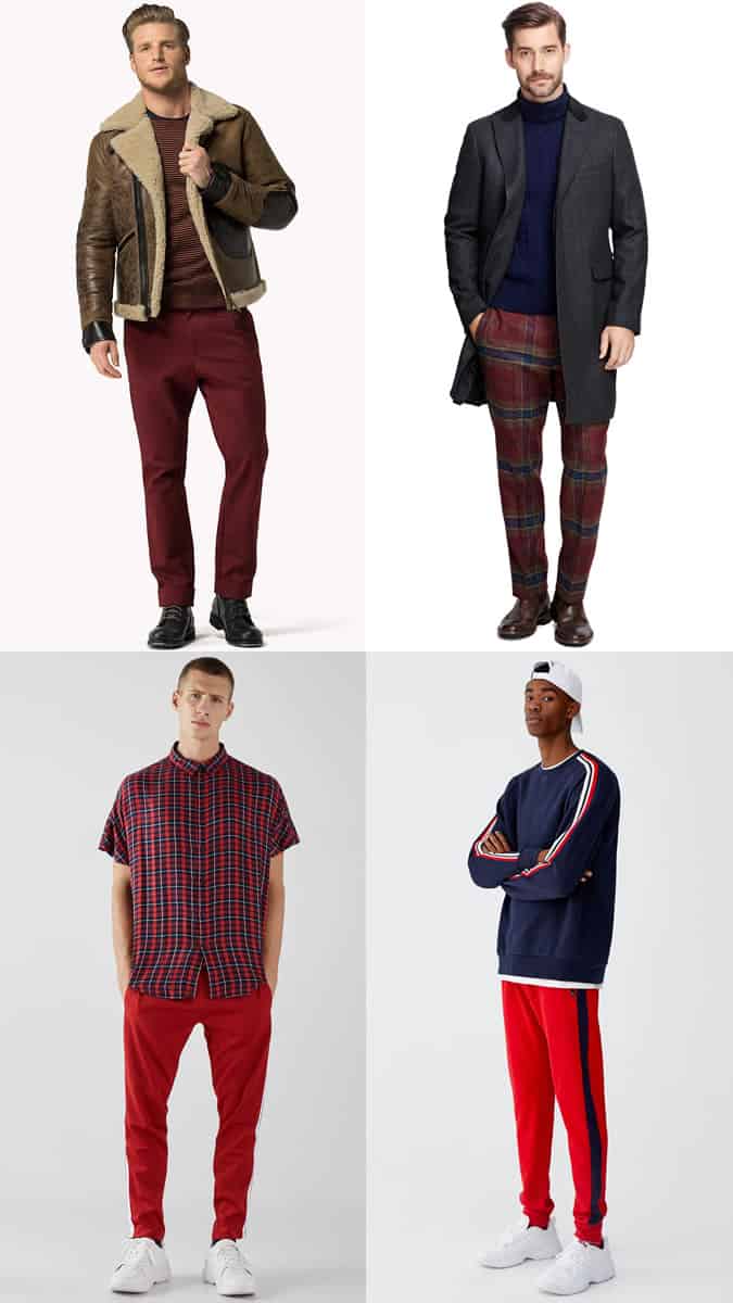 How To Wear Red Trousers
