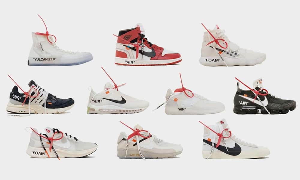 Virgil Abloh x Nike ‘The Ten’ Collection