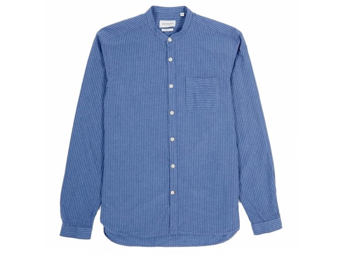 Grandad Shirt Pooley Blue