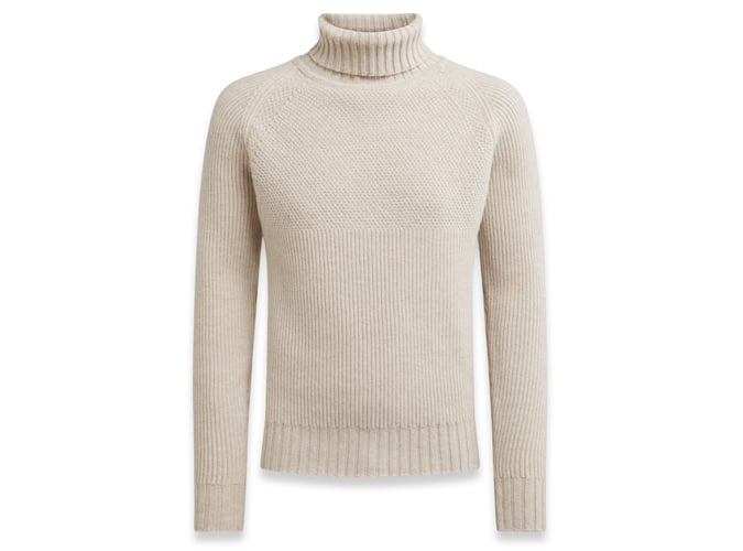 Belstaff Introducing Collection Marine Roll Neck