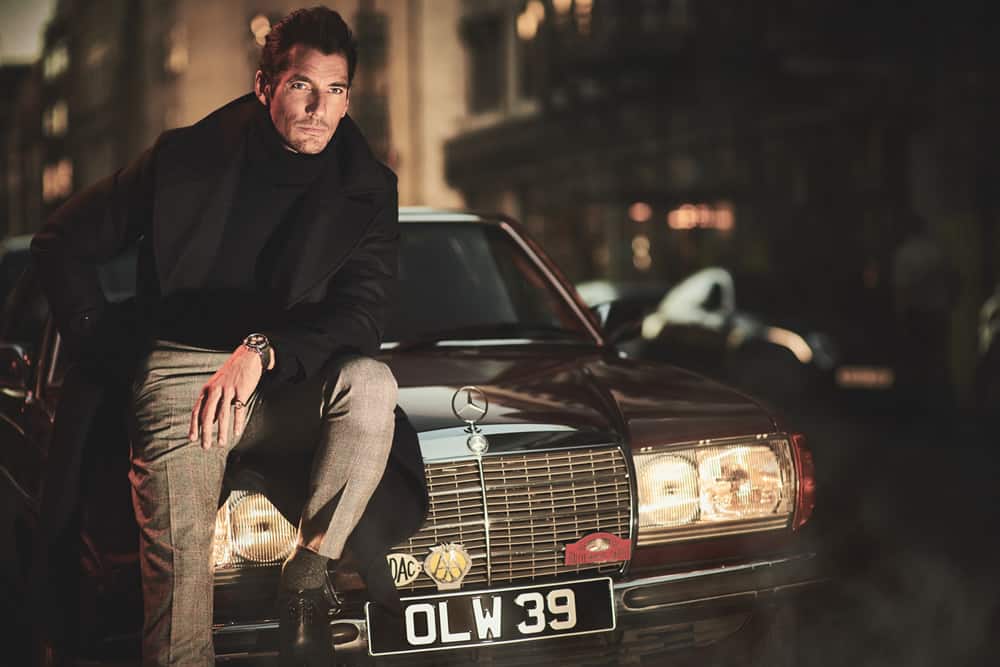 David Gandy For FashionBeans