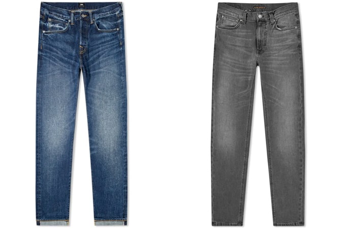 Men's Distressed Jeans