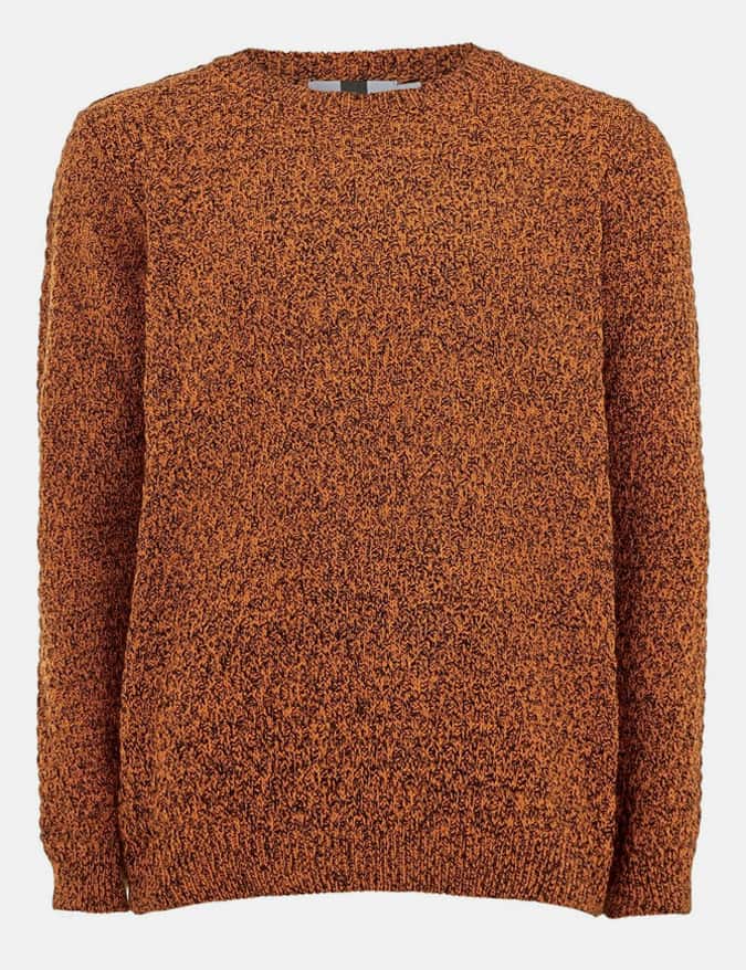 Orange Stitch Jumper