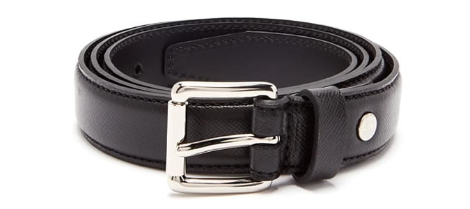 AMI Thin leather belt