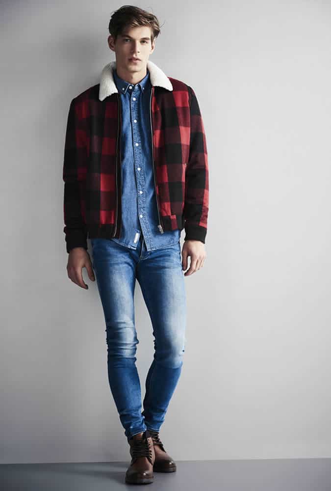 How to wear boots with jeans River Island Xmas 2016