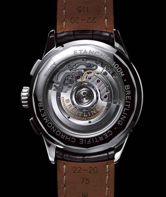 Breitling Premier B01 Chronograph 42 caseback