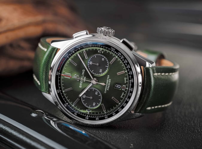 Breitling Premier B01 Chronograph 42 Bentley British Racing Green