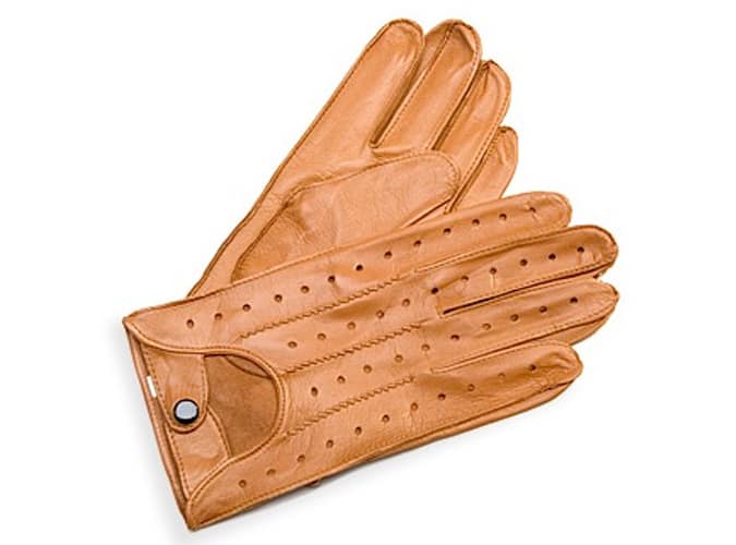 Aspinal Men's Leather Driving Gloves