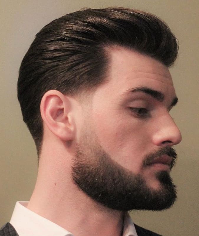 Short Faded Beard