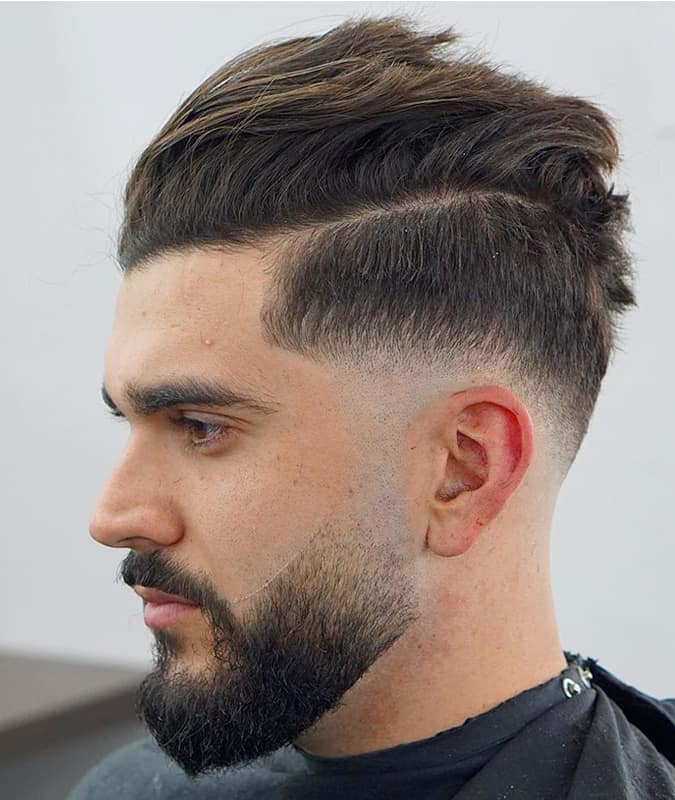 Mid-Length Faded Beard