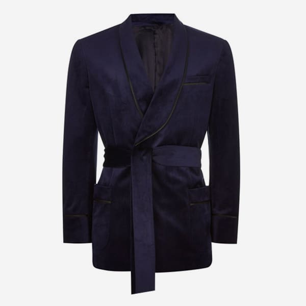 Belted Smoking Jacket