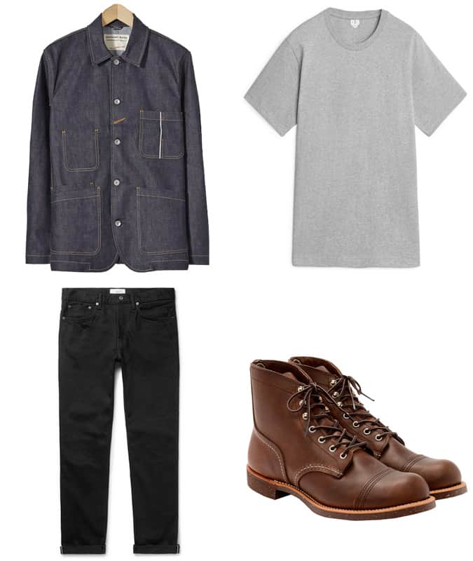 How to wear black jeans with brown boots