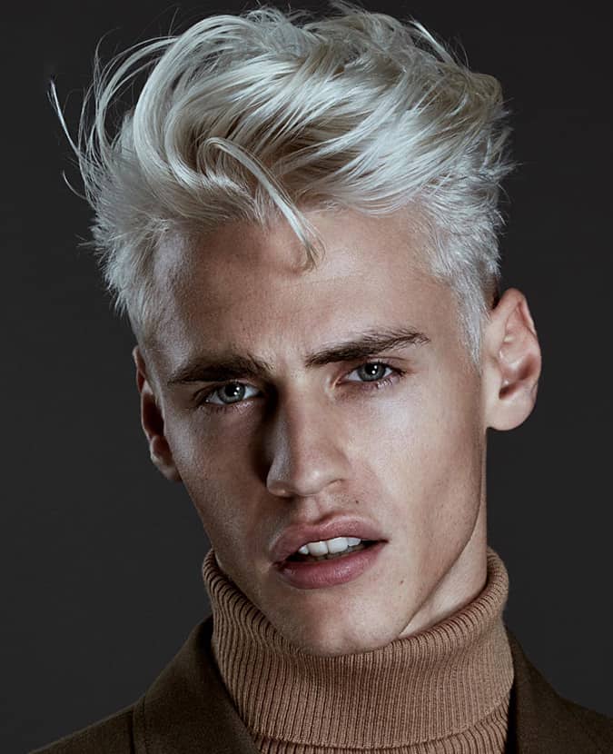 Mid-length hair