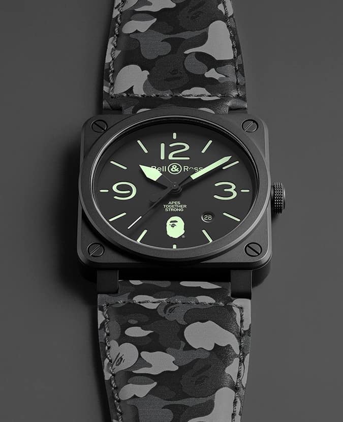 Bell & Ross x A Bathing Ape BR-03