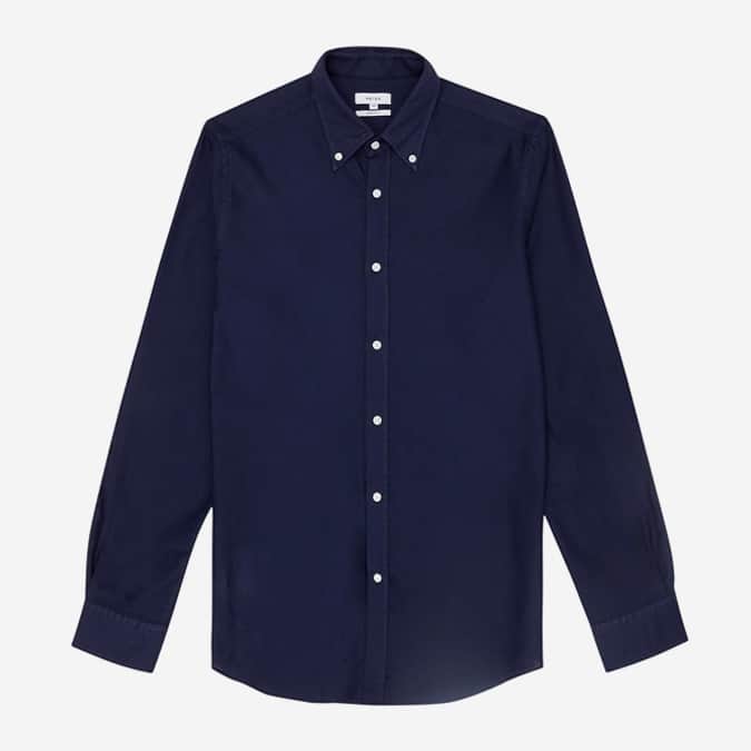Halliday Textured Button Down Shirt