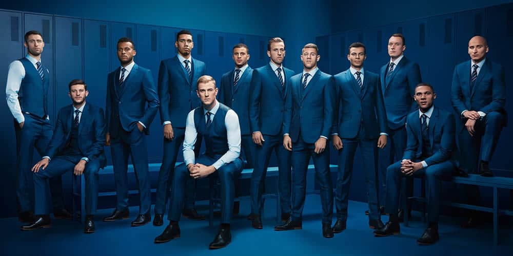 England M&S Euro 2016 Suits