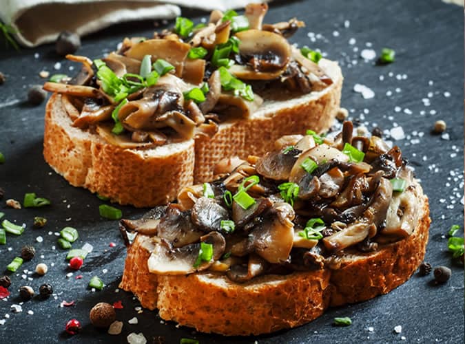 Mushroom Sandwich