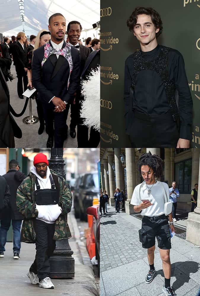 Celebrities wearing holsters and crossbody bags