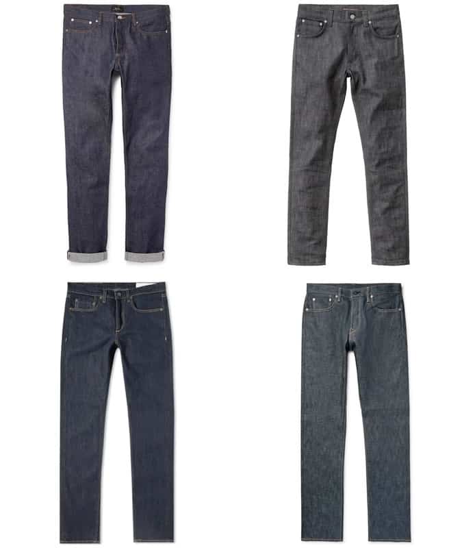 The Best Raw Denim Jeans For Men