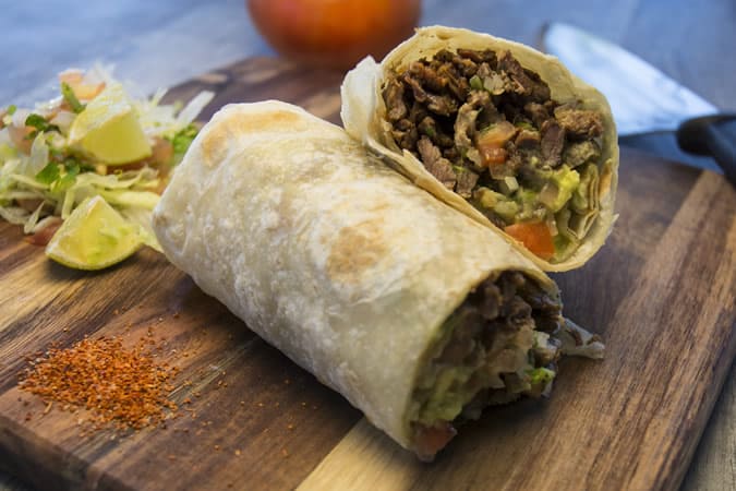 Mexican Burrito Meal