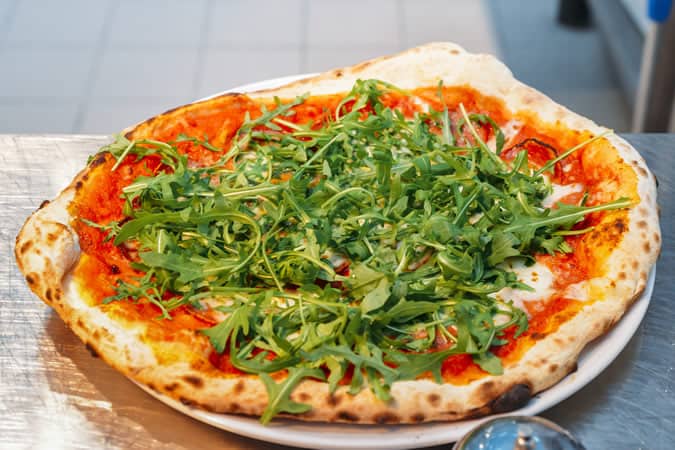 Vegetarian pizza