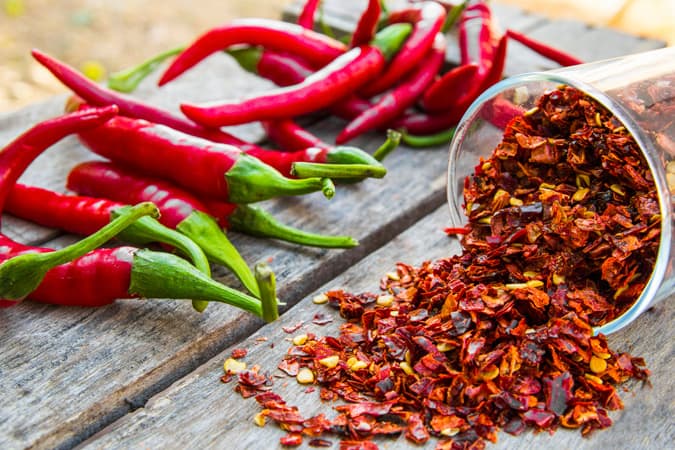 Spicy food