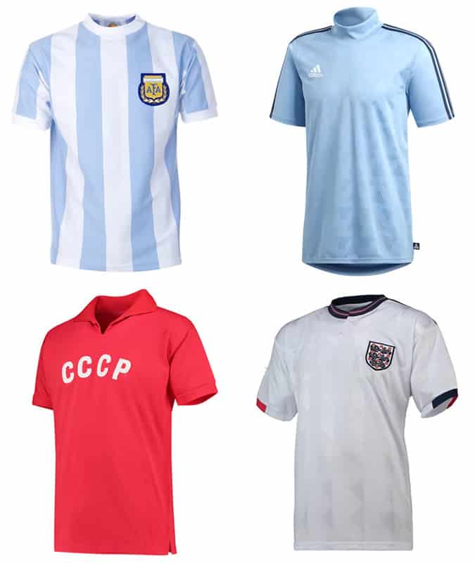 The best retro football shirts men