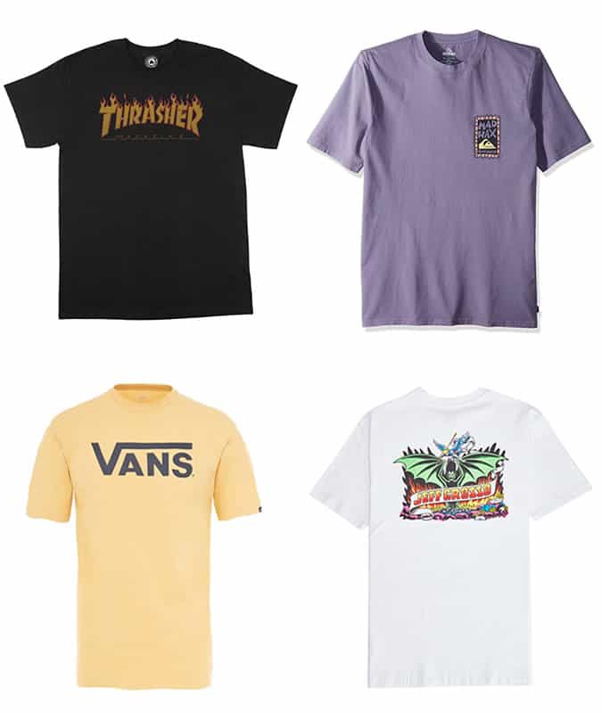 The best skate and surf tees