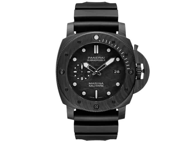 Panerai Submersible Marina Militare Carbotech 47mm Watch