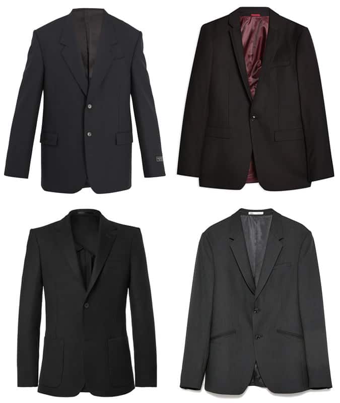 Best black suits for men