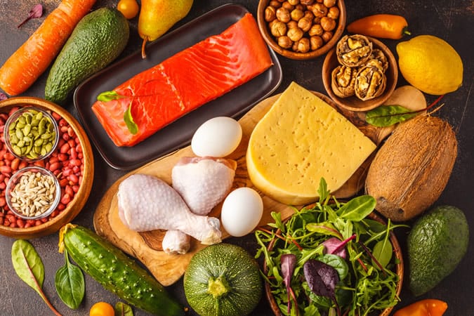 A Variety Of Different Foods
