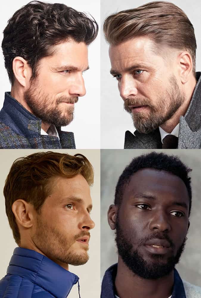 Men With Beards Or Stubble