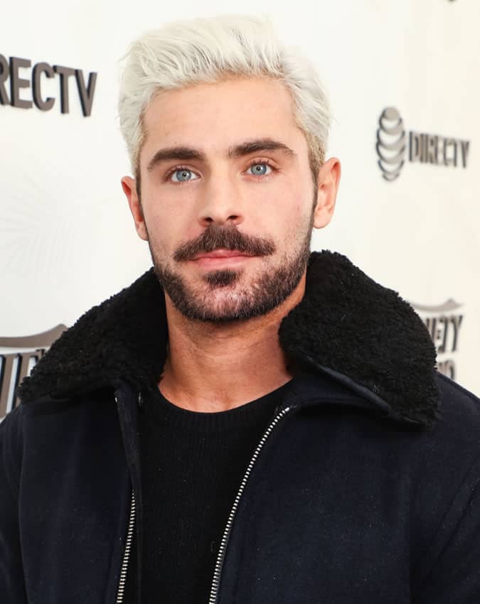 Zac Efron Bleached Hair