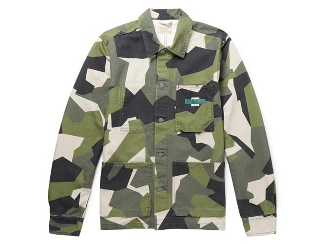 NUDIE JEANS Paul Camouflage-Print Organic Cotton-Canvas Jacket
