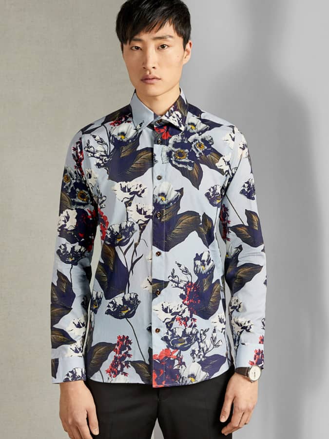 Flowerz Floral Cotton Shirt