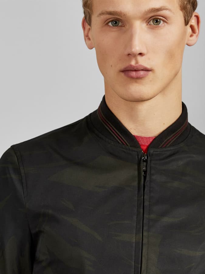 Sway Printed Bomber Jacket